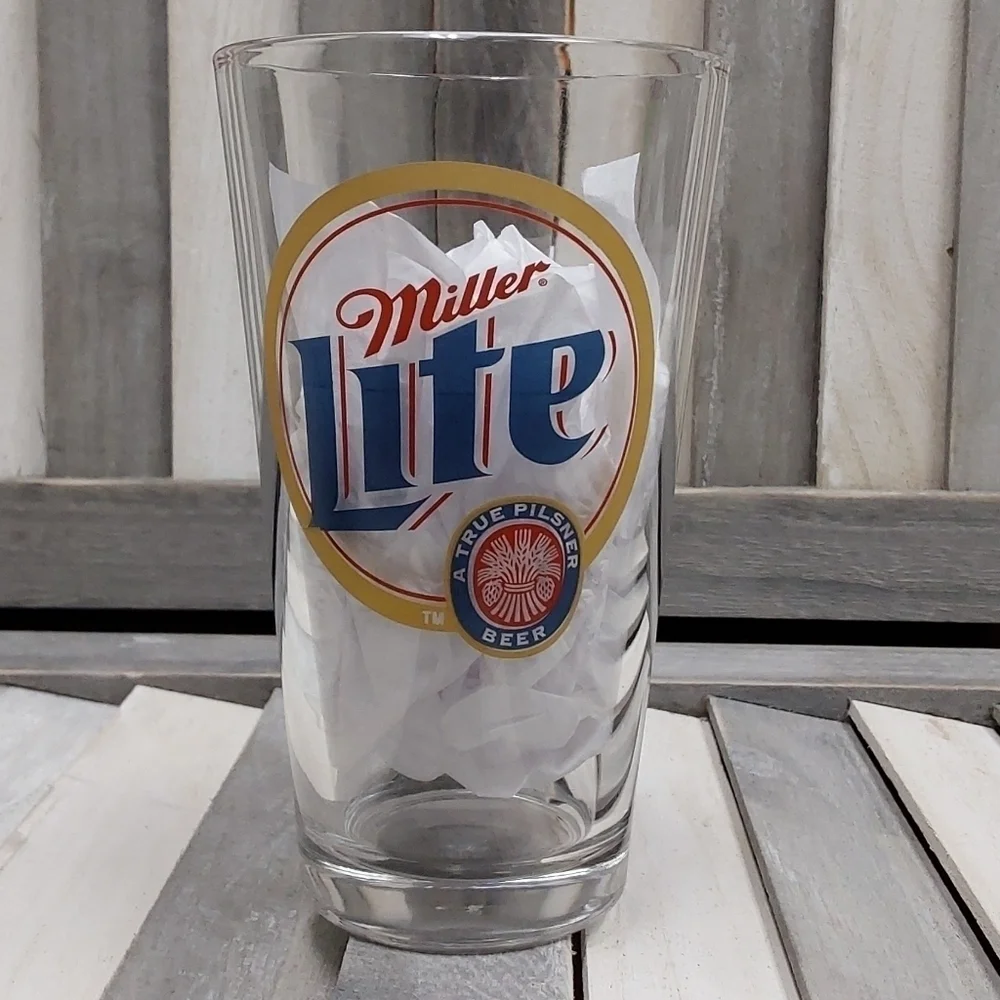 Vintage Brown Derby Roadhouse/Miller Lite Beer Glass